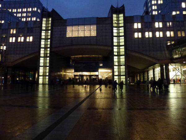 European Parliament night 1