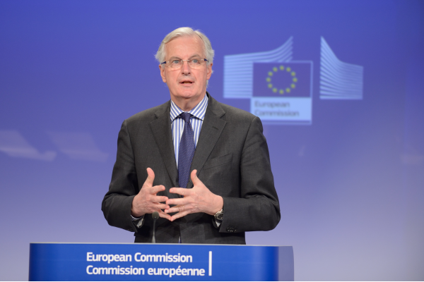 Michel Barnier, Commissaire européen en charge du marché intérieur et des services