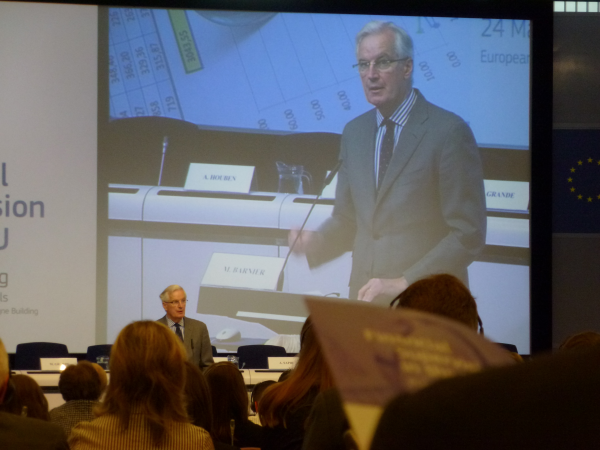 Michel Barnier European Commissioner for Internal Market and Services 2