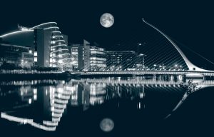 Dublin at night