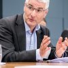 Justin Wray speaking at Insurance Climate Disclosures