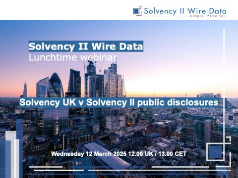 Lunchtime Webinar - Solvency UK v Solvency II public disclosures